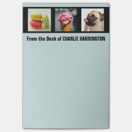 Post-it® Notas de SU post-it de encargo de las FOTOS, del