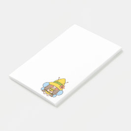 Post-it® Notas de Sunflower Bumblebee Gnome