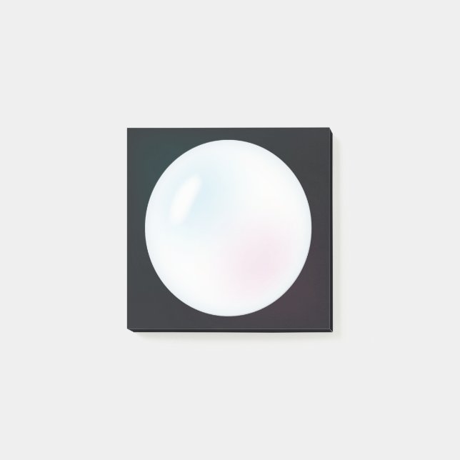 Post-it® Notas de White Pearl Post-it (Anverso)