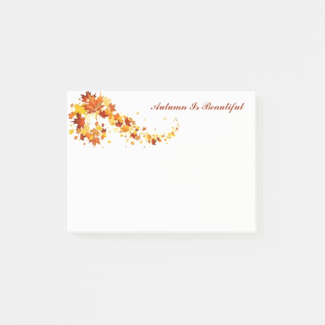 Post-it® Notas del artículo de otoño (Anverso)