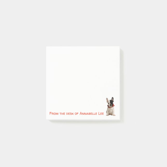 Post-it® Notas del bulldog francés (Anverso)