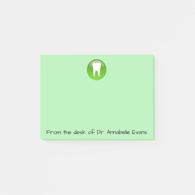 Post-it® Notas del dentista (Anverso)