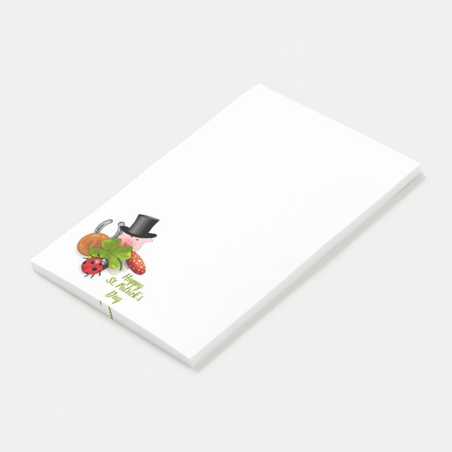 Post-it® Notas del Día de San Patricio (En perspectiva)