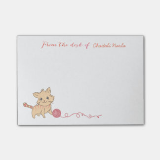 Post-it® Notas del gatito
