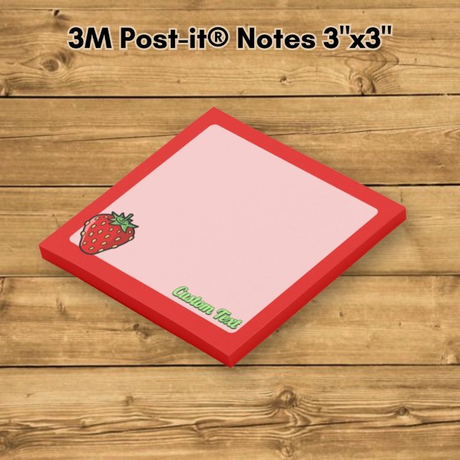 Post-it® Notas del icono de fresa (Subido por el creador)