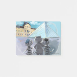 Post-it® Notas del Louvre 4" x 3"