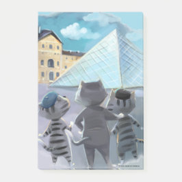 Post-it® Notas del Louvre 4" x 6"
