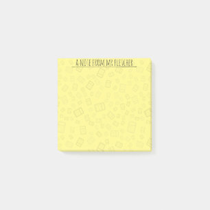 Post-it® Notas del modelo de calculadora personalizada