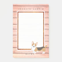 Notas del paseo marítimo de Cute Corgi