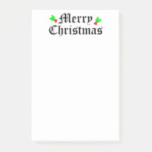 Notas del post de navidad navideña