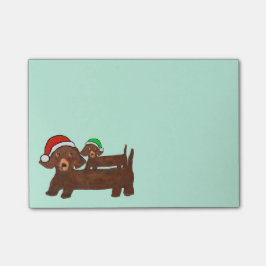 Post-it® Notas del Poste-it® de Dachshing hasta el final