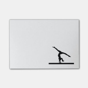 Post-it® Notas del Poste-it® de la "gimnasia"