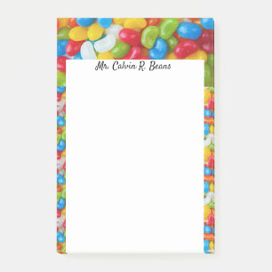 Post-it® Notas del Poste-it® de las habas de jalea