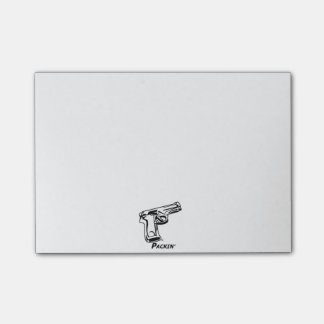 Post-it® Notas del Poste-it® del arma