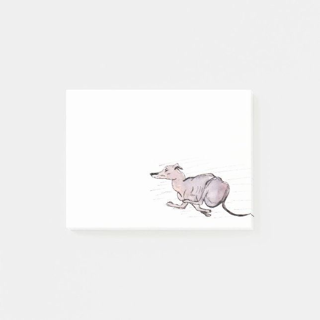 Post-it® Notas del poste-it® del galgo (a226) (Anverso)