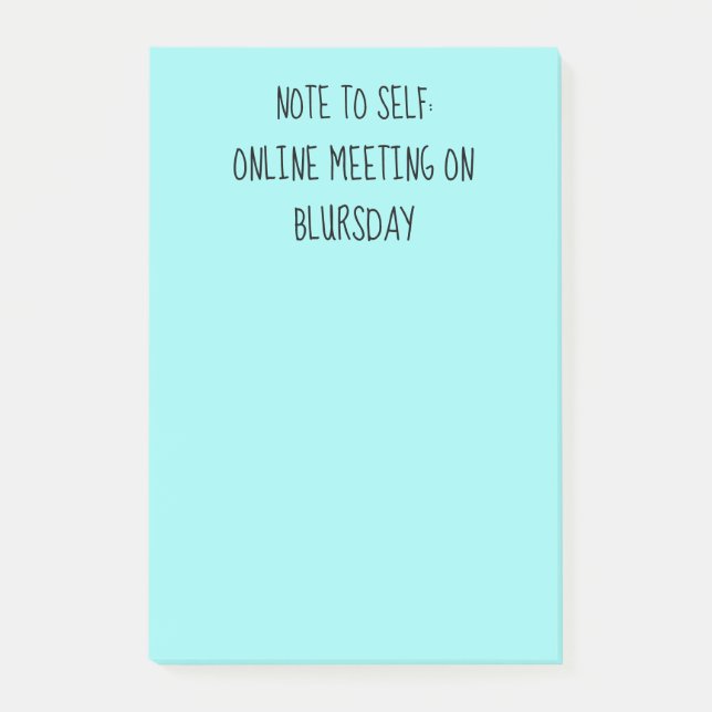 Post-it® Notas divertidas de "Note to Self" (Anverso)