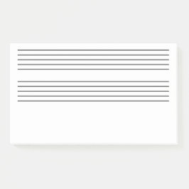 Post-it® Notas enormes de la música
