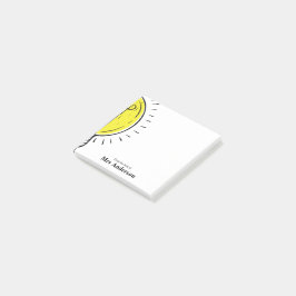 Post-it® Notas escolares del profesor Lightbulb