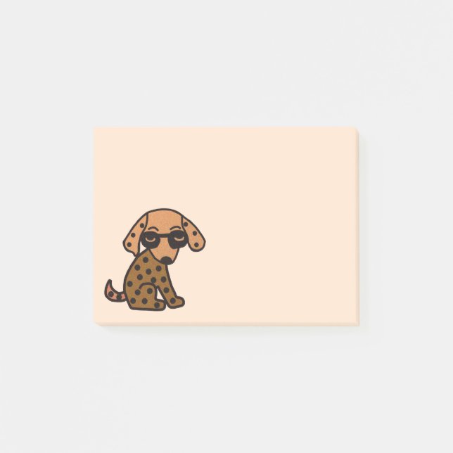 Post-it® Notas frescas del Poste-it® de la chihuahua (Anverso)