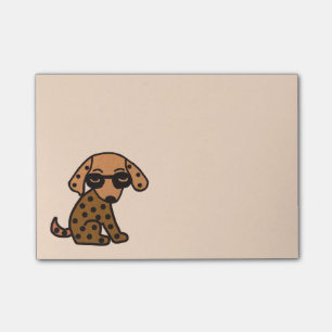 Post-it® Notas frescas del Poste-it® de la chihuahua
