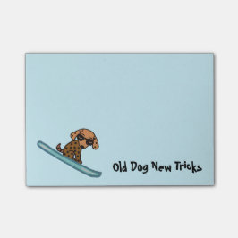 Post-it® Notas frescas del Poste-it® de la chihuahua