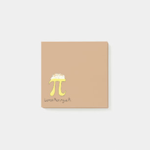 Post-it® Notas lindas del día de la matemáticas pi del