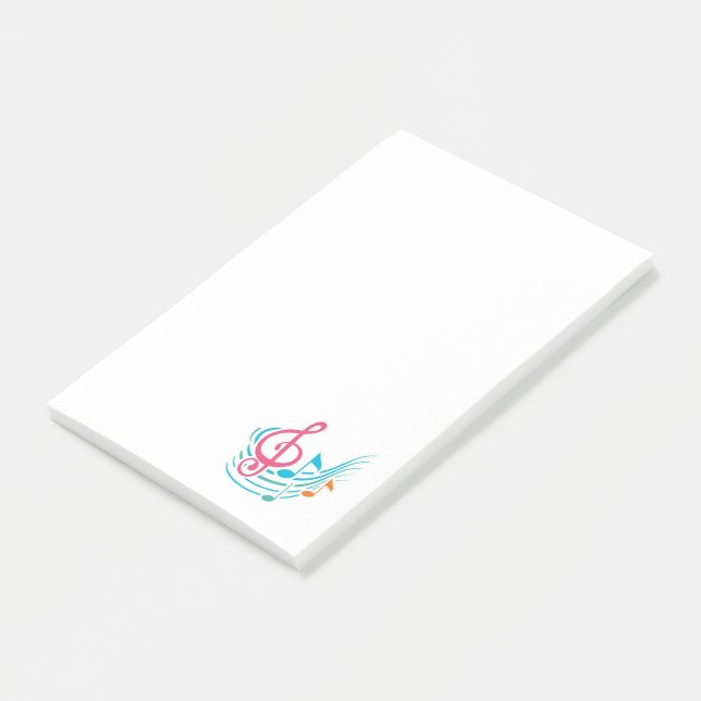 Post-it® Notas musicales (En perspectiva)