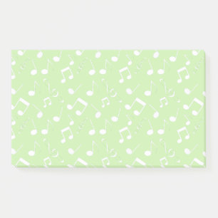 Post-it® Notas musicales blancas de diseño Post-it