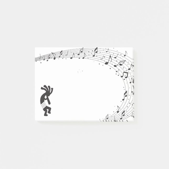 Post-it® Notas musicales Kokopelli  (Anverso)