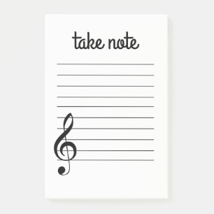 Post-it® Notas Musicales Post-it