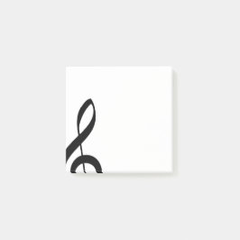 Post-it® Notas Musicales Post-it de Treble Clef