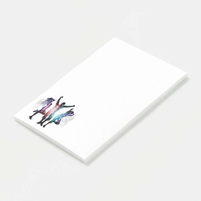 Post-it® Notas musicales y bailarinas (En perspectiva)