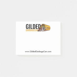 Post-it® Notas oficiales de Gilded Garbage Can Post-It