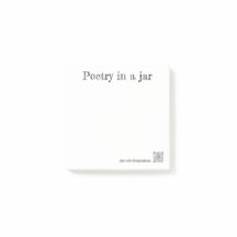 notas para Poesía en un frasco