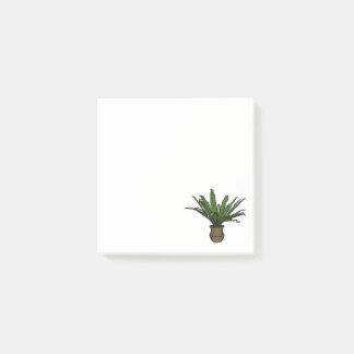 Post-it® Notas pegajosas con la Planta Verde Pott