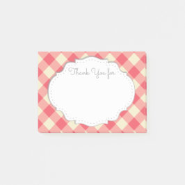 Post-it® Notas pegajosas de agradecimiento