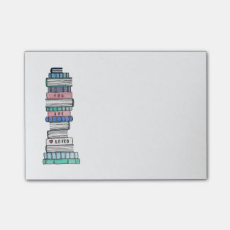 Post-it® Notas pegajosas de amor de Bookstack