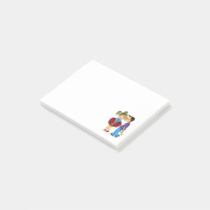 Post-it® Notas pegajosas de amor de pareja - Te amo