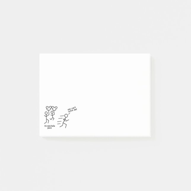 Post-it® Notas pegajosas de Balloon Ladies (Anverso)