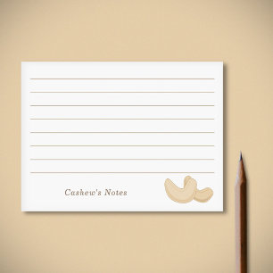 Post-it® Notas pegajosas de Cashew