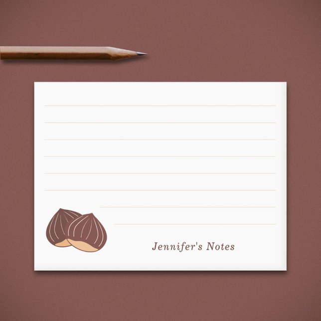Post-it® Notas pegajosas de castaño (Chestnut Sticky Notes)