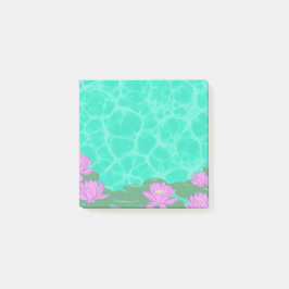 Post-it® Notas pegajosas de Cute Lilypad
