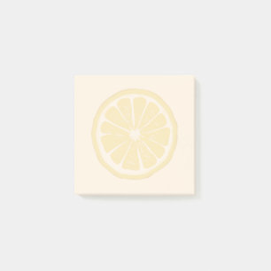Post-it® Notas pegajosas de impresión de loncha de limón