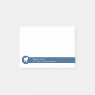 Post-it® Notas pegajosas de la oficina de dentista