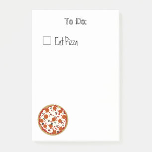 Post-it® Notas pegajosas de la pizza
