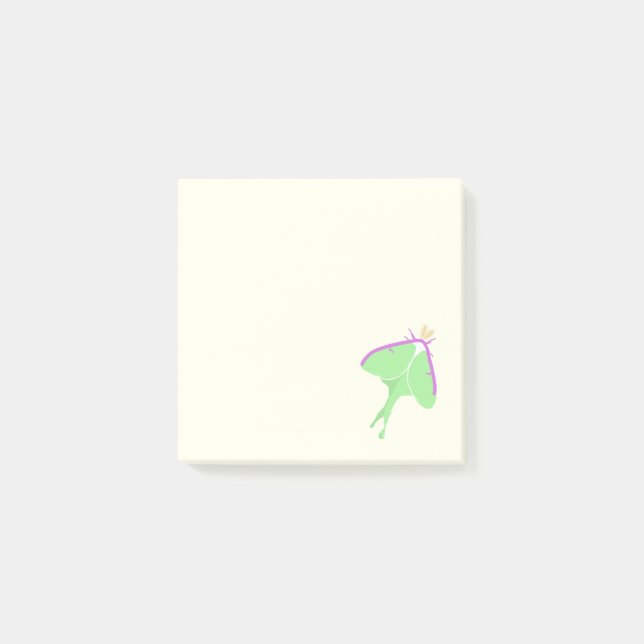 Post-it® Notas pegajosas de la polilla de Luna (Anverso)
