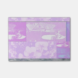 Post-it® Notas pegajosas de las personas que practica surf