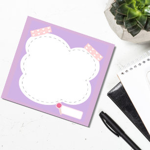 Post-it® notas pegajosas de lilac lindo notas post-it