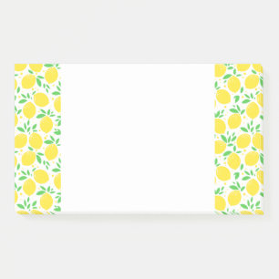 Post-it® Notas pegajosas de limón amarillo