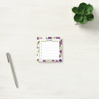 Post-it® Notas pegajosas de lista de tareas pendientes - Pu